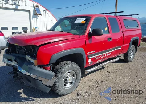 2006 Chevrolet Silverado 2500Hd Lt1 from USA, damaged, VIN 1GCHK29U86E235854